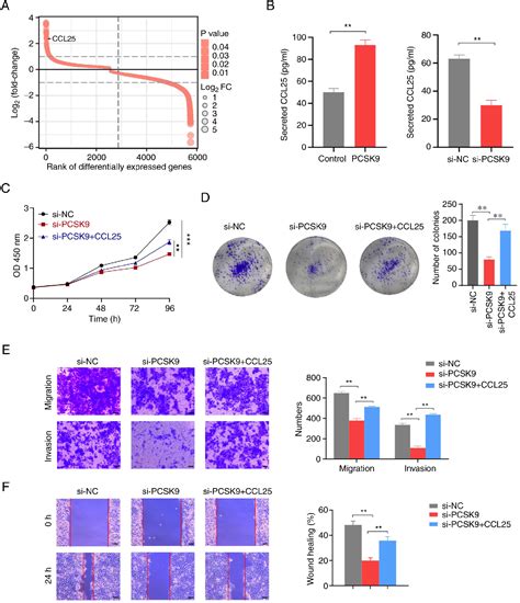 Figure From Pcsk Promotes Tumor Cell Proliferation And Migration By