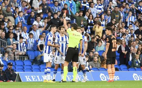 Real Sociedad Valencia Munuera Montero centro de la polémica en el