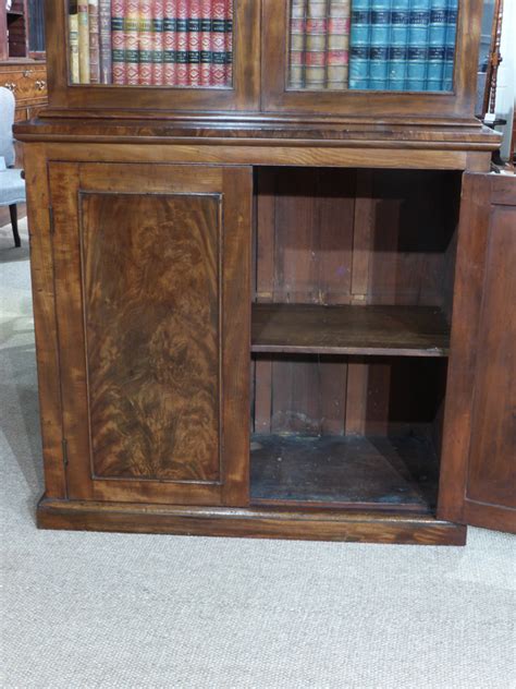 Antique Bookcase Cabinet Glazed Bookcase Display Cabinet Bookcases