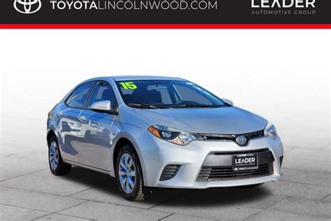 Used 2015 Toyota Corolla For Sale In Knoxville Tn Edmunds