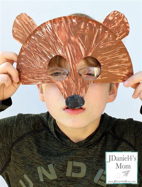 Brown Bear, Brown Bear Paper Plate Mask