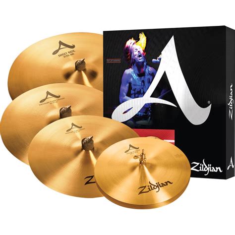 Zildjian A Zildjian Cymbal Set with 14" New Beat Hats, 16" A391