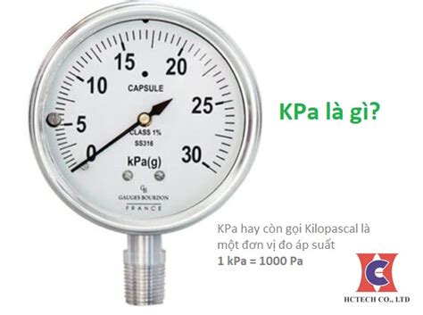 kpa la gi  nghia va cach quy doi don vi kpa