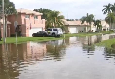 Emitieron Advertencia De Inundaciones Para Miami Dade Y Broward