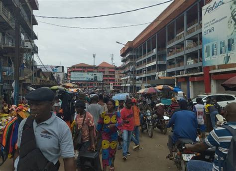 Marché de Madina le mot dordre des Forces Vives de Guinée