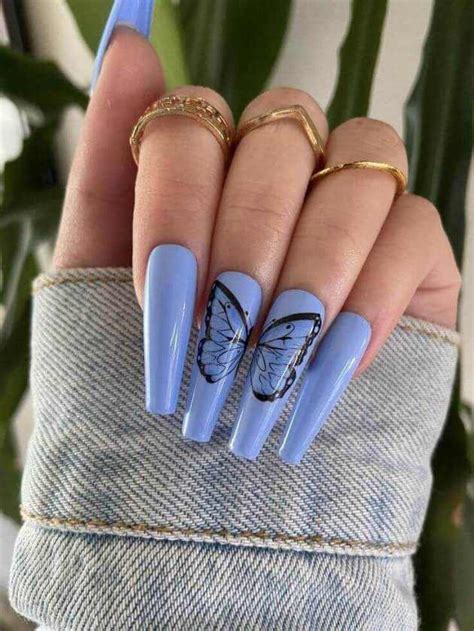 30 Trendy Long Square Nail Art Designs Ideas For 2023 Entertainmentmesh