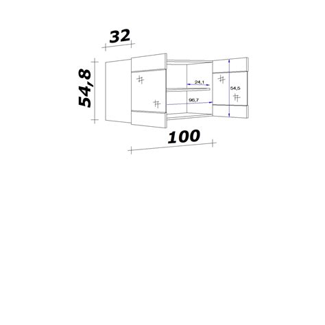 Flex Well Glas H Ngeschrank Malm Melaminbeschichtete Spanplatte