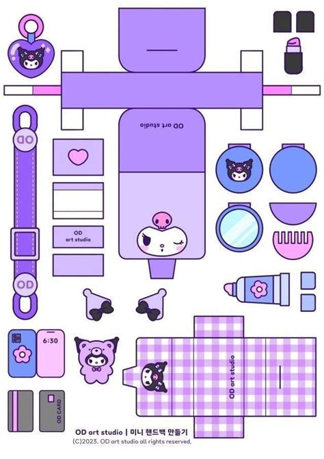 Pin By Xxharrymonyxx On Sizin Pinleriniz In 2024 Hello Kitty Crafts Paper Toys Template