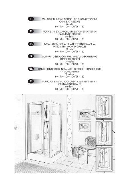 MANUALE DI INSTALLAZIONE USO E MANUTENZIONE Novellini