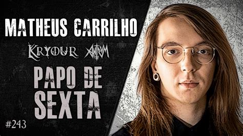 Papo De Sexta Matheus Carrilho Heavy Talk Live Youtube