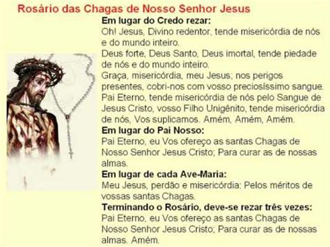 Ros Rio Das Chagas De Nosso Senhor Jesus Cristo Avi Youtube