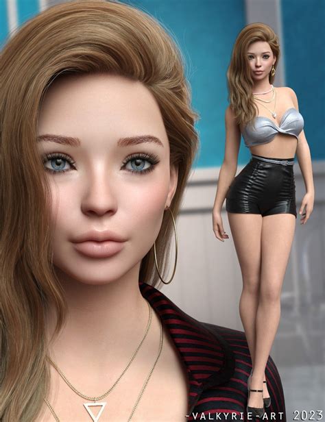 InStyle Girls Head And Body Morphs For G8F And G8 1F Vol 9 Daz 3D