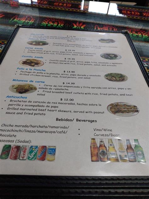 Menu At Kantutas Restaurant Wheaton Glenmont