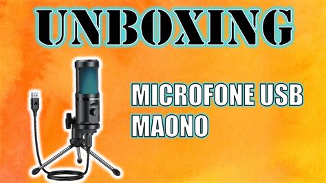 Microfone Usb Custo Benef Cio Mais Barato Do Aliexpress Unboxing