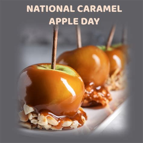 National Caramel Apple Day Template Postermywall