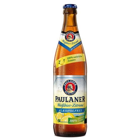 Paulaner Wei Bier Zitrone Alkoholfrei