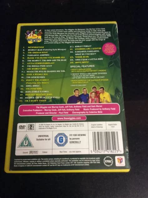 RARE THE WIGGLES Go Bananas Dvd Featuring Kylie Minogue Tested Uk ...