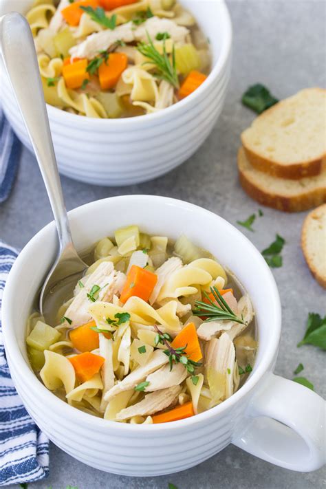 Crockpot Chicken Noodle Soup