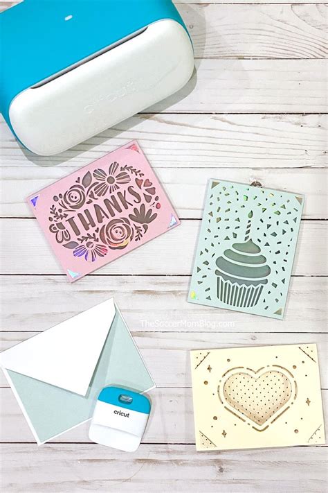 How To Make Custom Cricut Insert Cards The Soccer Mom Blog