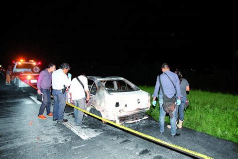 Lo Calcinan Vivo Dentro De Un Autom Vil Olegario Quintero