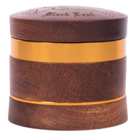 Headshop Paraphernalia Grinders Wood Aluminum Cbd Grinder 4