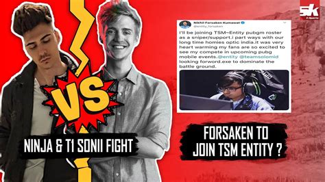 Esports News Daily Forsaken To Join TSM Entity PUBGM Roster Ninja