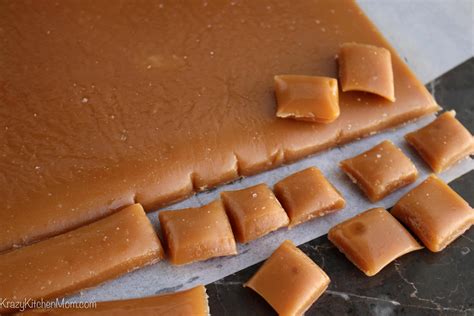 Old Fashioned Salted Caramels Krazy Kitchen Mom