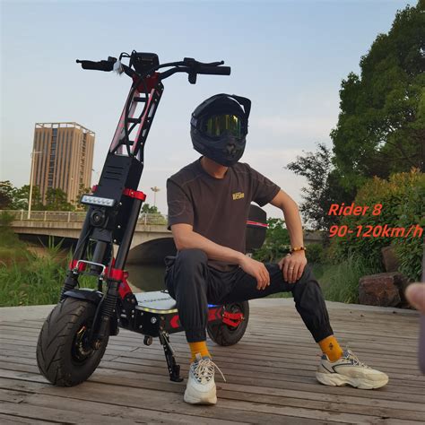 Scooter Lectrique Double Moteur Avec Si Ge Vitesse Rapide Longue Port E