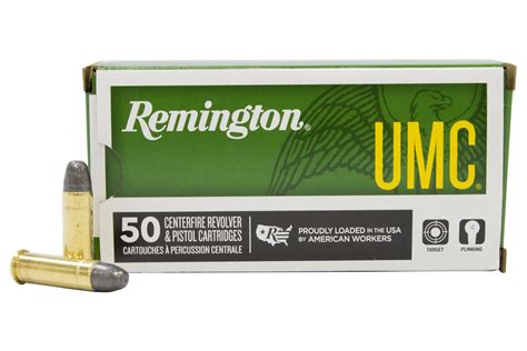 Remington 38 Special 158 Gr Lead Round Nose UMC 50 Box Sportsman S