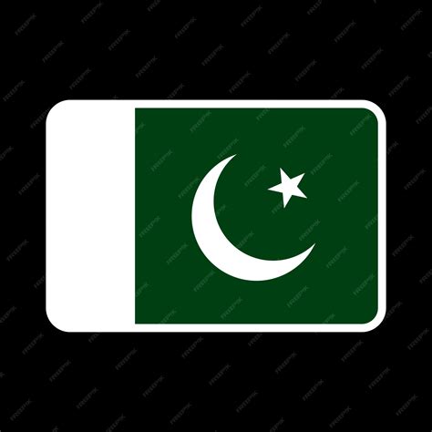 Premium Vector Pakistan Flag Official Colors And Proportion Vector