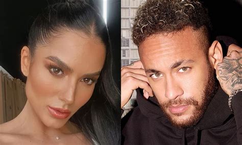 Neymar Surge Modelo Brasileira Durante Festinha Em Casa