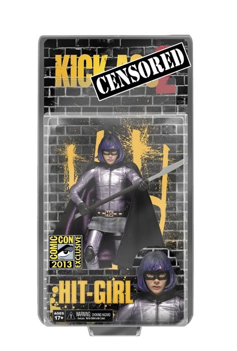 Sdcc Exclusive Kick Ass Action Figures In Uncensored Packaging