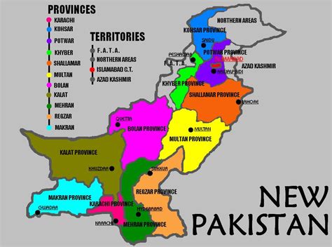 4 Provinces Of Pakistan