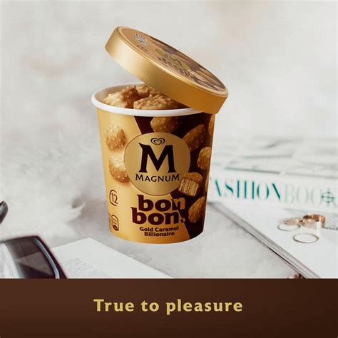 Magnum Bon Bon Gold Caramel Billionaire Ice Cream Ocado