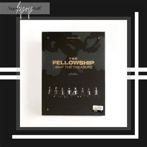 Ateez Ateez World Tour The Fellowship Map The Treasure Seoul Dvd