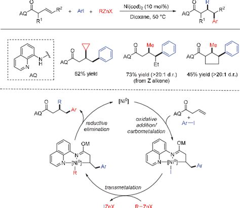 Figure 35 From Advances On Nickel Catalyzed C Sp3 C Sp3 Bond