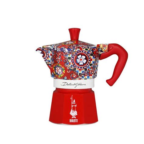 Caffettiera Bialetti Moka Express Dolce Gabbana Carretto Sicilian