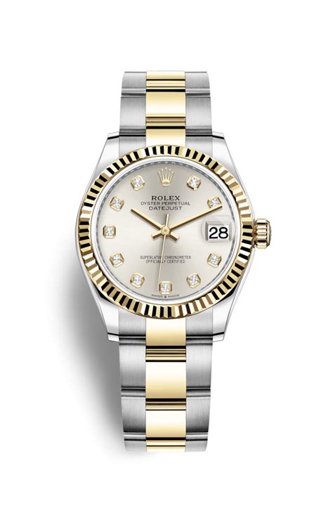 Rolex 278273 0019 Datejust 31 Stainless Steel Yellow Gold Fluted