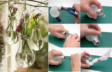 Light Bulb Flower Vases Bulb Flowers Flower Vases Craft Show Ideas