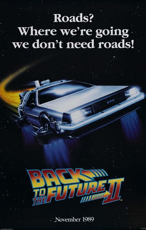 Back to the Future Part II (#4 of 5): Extra Large Movie Poster Image ...