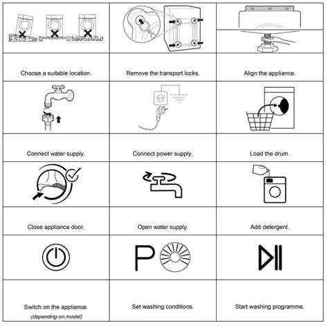 BOMANN WA 7174 Washing Machine Instruction Manual