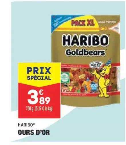 Promo Ours D Or Haribo Chez Aldi ICatalogue Fr