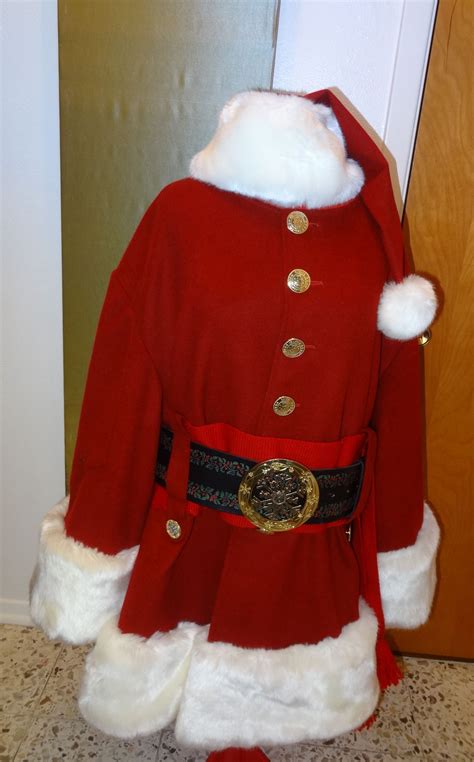 Variation On Cola Style Santa Jacket Custom Santa Suit Santa Suits