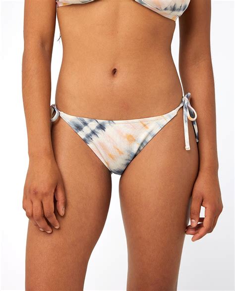 Lurex Tie Side Cheeky Bikini Pant Multico Rip Curl Womens Swimwear