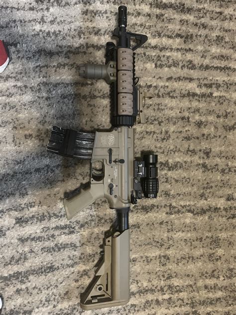 Custom airsoft M4, almost complete : r/airsoft