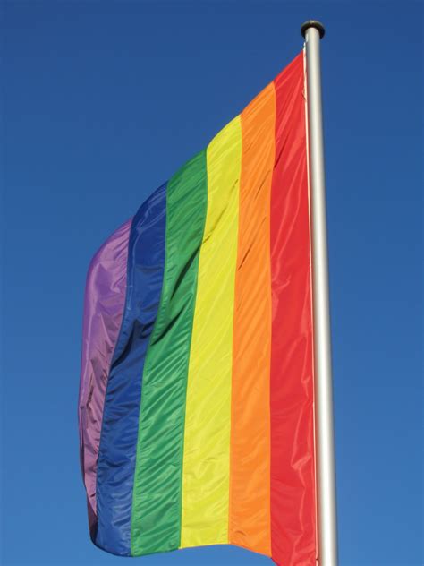 rainbow flag Free Stock Photo | FreeImages