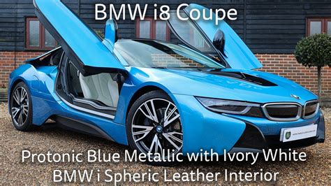 4k Bmw I8 Coupe Registered August 2016 16 Finished In Protonic Blue