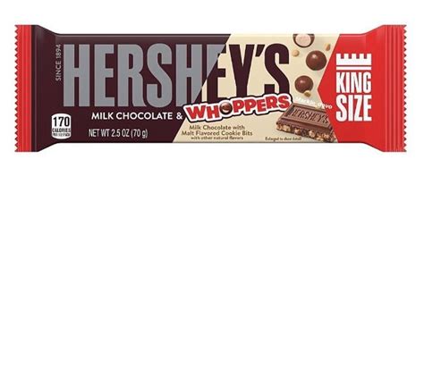 Hersheys Hersheys Milk Chocolate And Whoppers Malt Flavour Cookie Bits