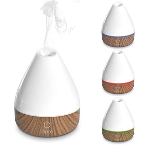 Purespa Natural Aromatherapy Oil Diffuser White Ultrasonic Mister