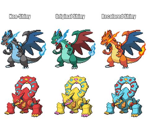 Shiny Charizard X And Y